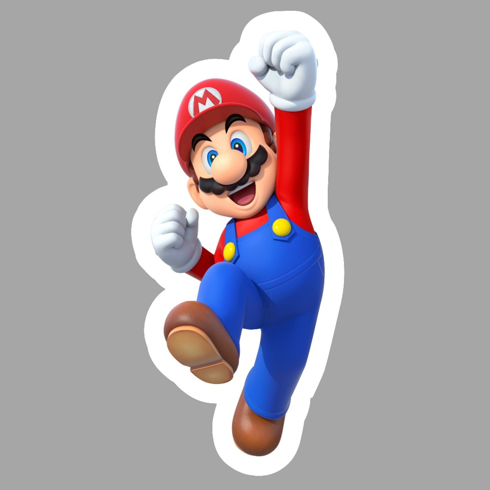 Super Mario Bros, Nintendo, Fun Adorable Glossy Vinyl sticker, Decal