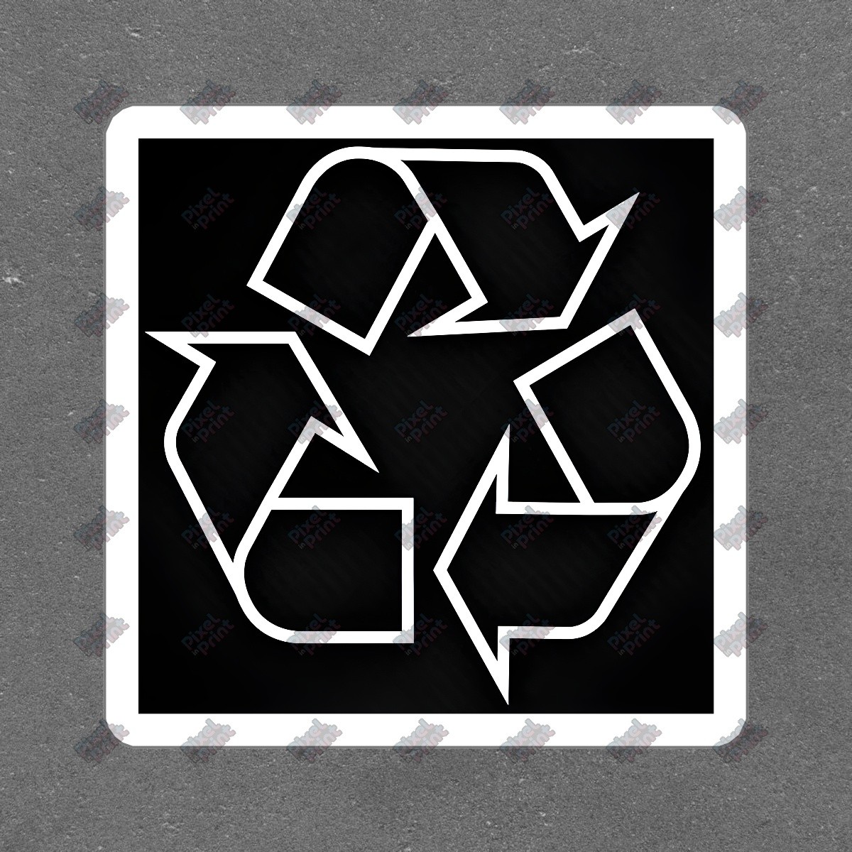 Eco Friendly Recycle Symbol Vinyl Sticker Durable Decal for Water #722164