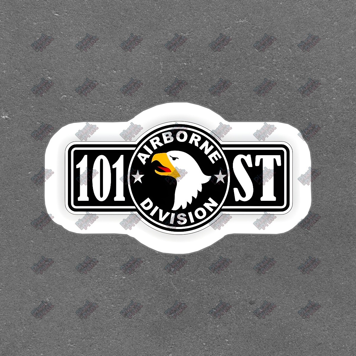 101st Airborne Division Vinyl Sticker Military Decal for Car, Laptop, #717051