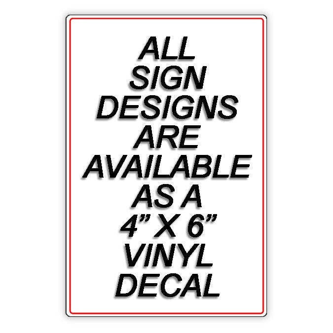 Please Use Side Door Thank You Metal Sign / Magnetic Sign / Decal Ms060