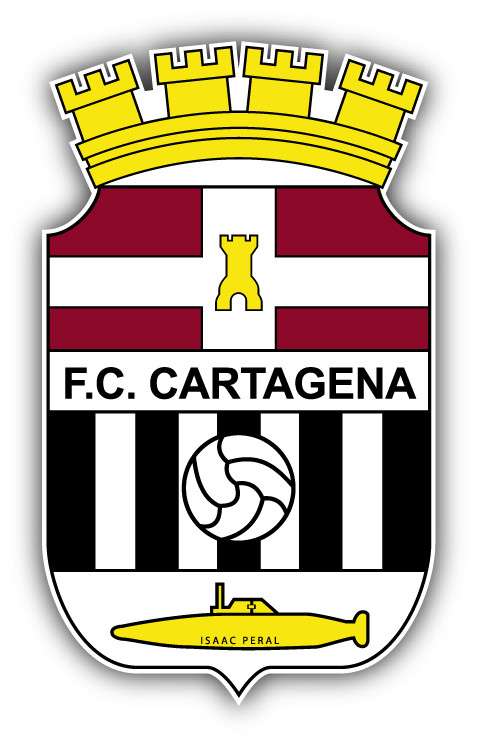 Cartagena FC Spain Soccer Football Car Bumper Sticker Decal 3» x 5»