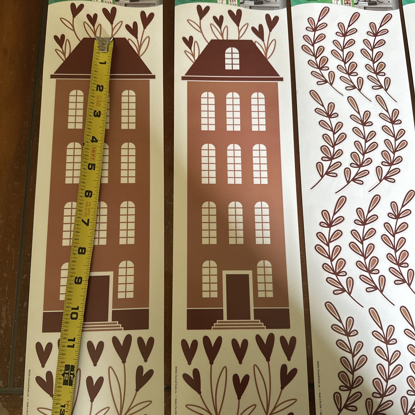 4 Main Street Wall Creations Wall Stickers Removable Decals Assorted Designs