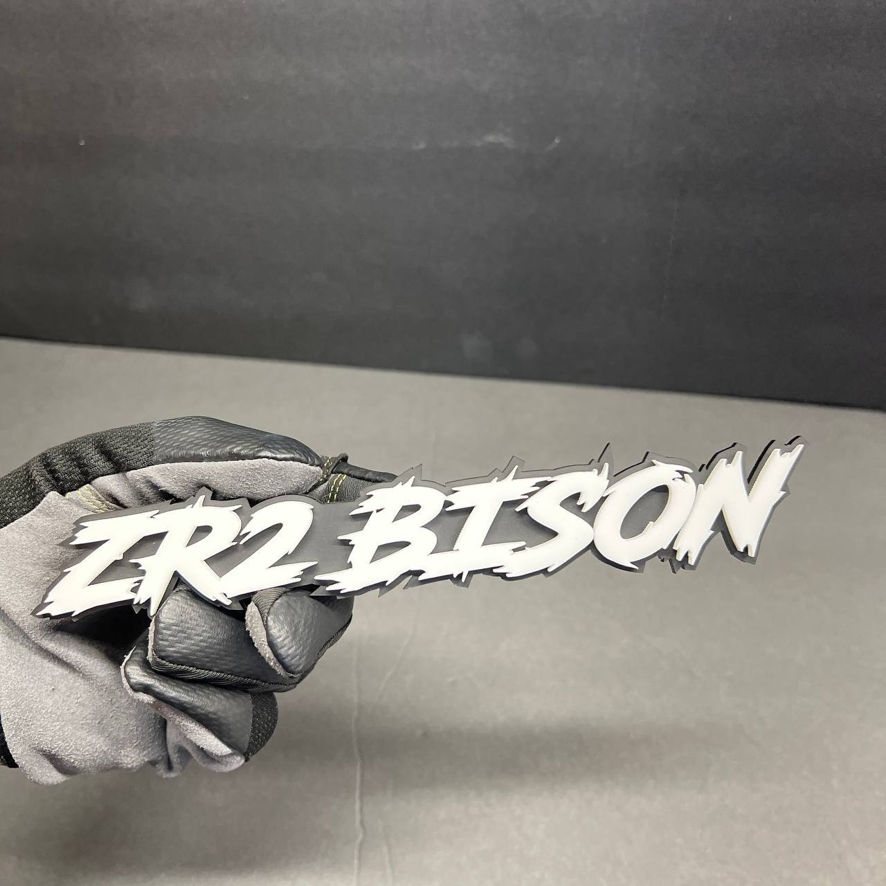Custom 3D Laser Cut Acrylic Emblem Car Badge Multicolor Personalized Name-Logo