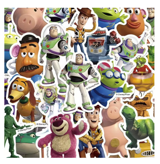 10/30/50PCS Toy Story Buzz Woody Stickers Vinyl Decals Pack