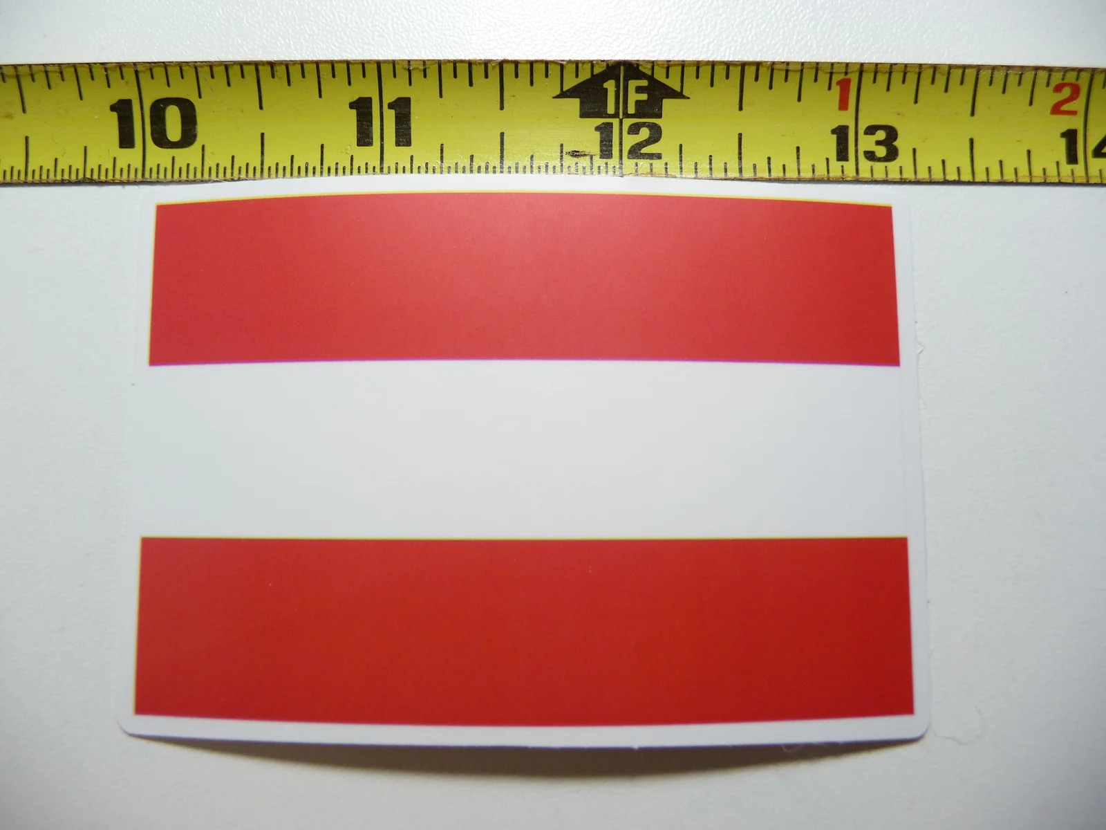 AUSTRIA FLAG SMALL STICKER DECAL COUNTRY PRIDE NATION GOVERNMENT FUNNY