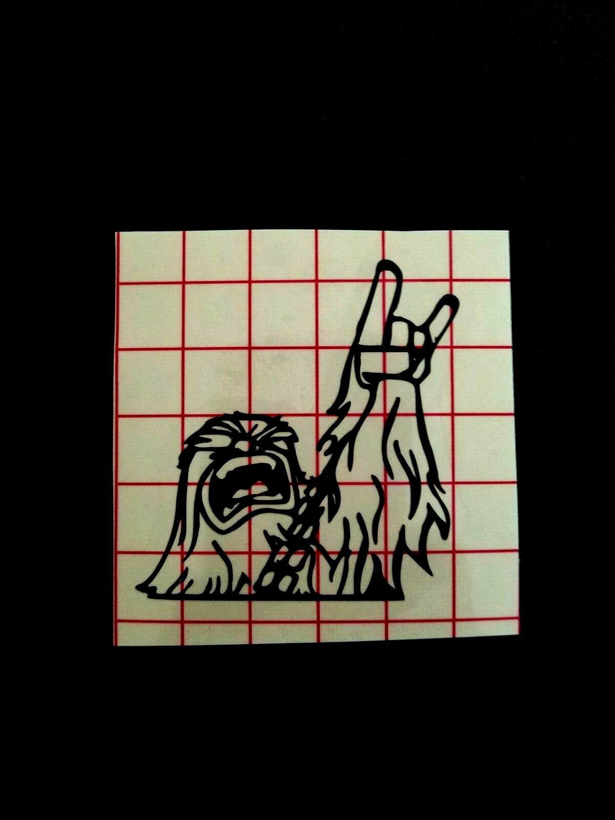 Chewbacca Wookie Vinyl Decal