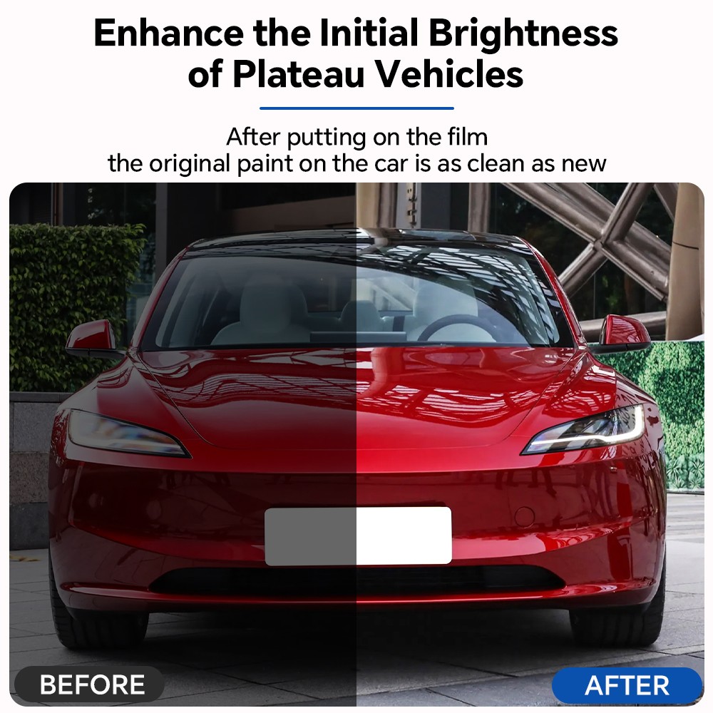 For Tesla Model 3 Highland 2024 Precut Car Full Body Paint Protection Film Clear