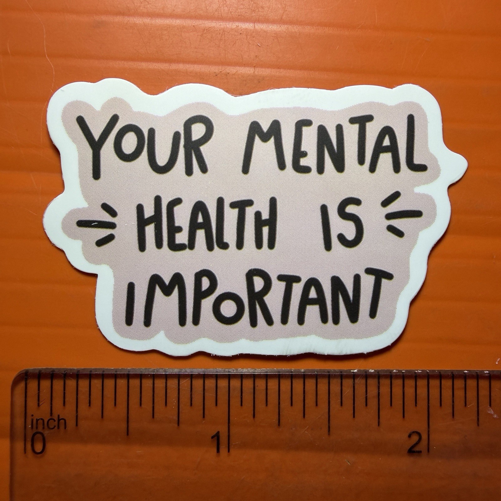 Your Mental Health Is Important Sticker Mental Health Awareness