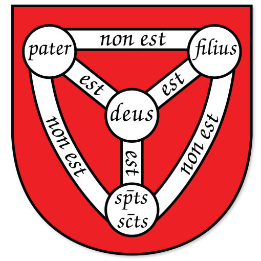 Shield of Trinity Christian bumper sticker 3″ x 5″