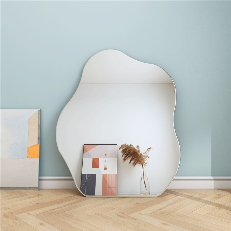 Stylish and Functional Irregular Mirror for Bedrooms Living Rooms and More
