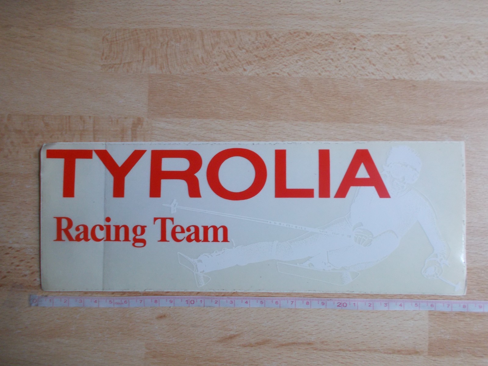 Sticker Vintage Ski – Tyrolia Racing Team – 11in