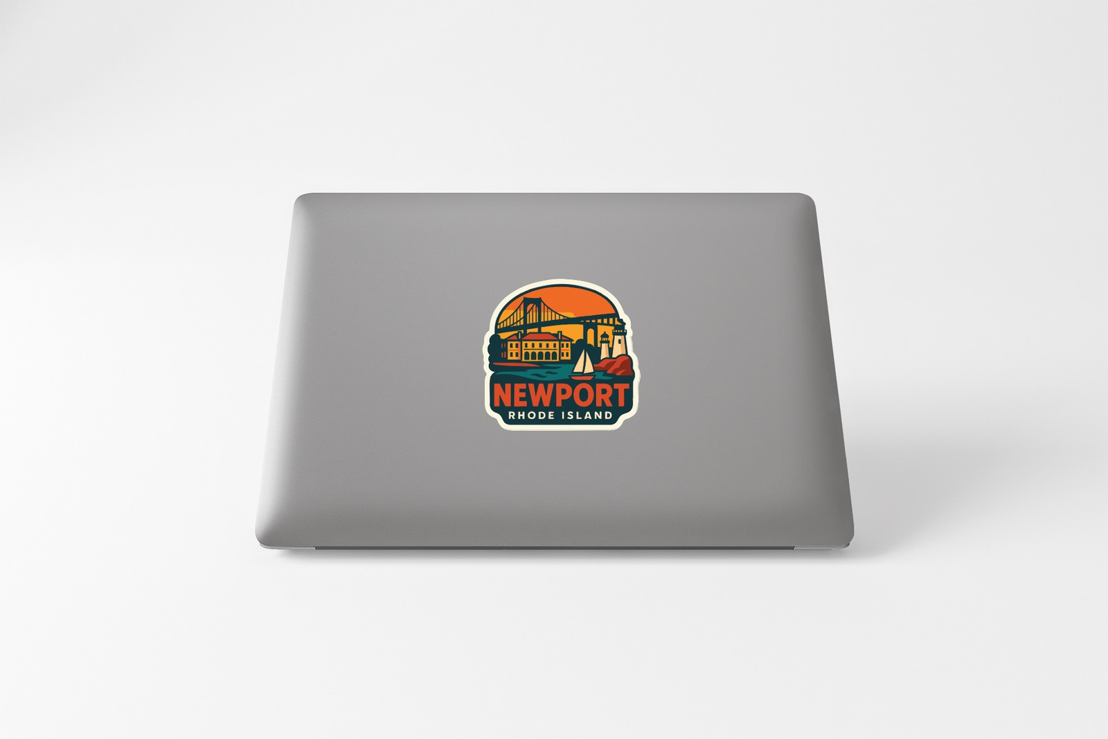 Newport Rhode Island Sticker Decal Vinyl Die-Cut City Skyline Landmark Design