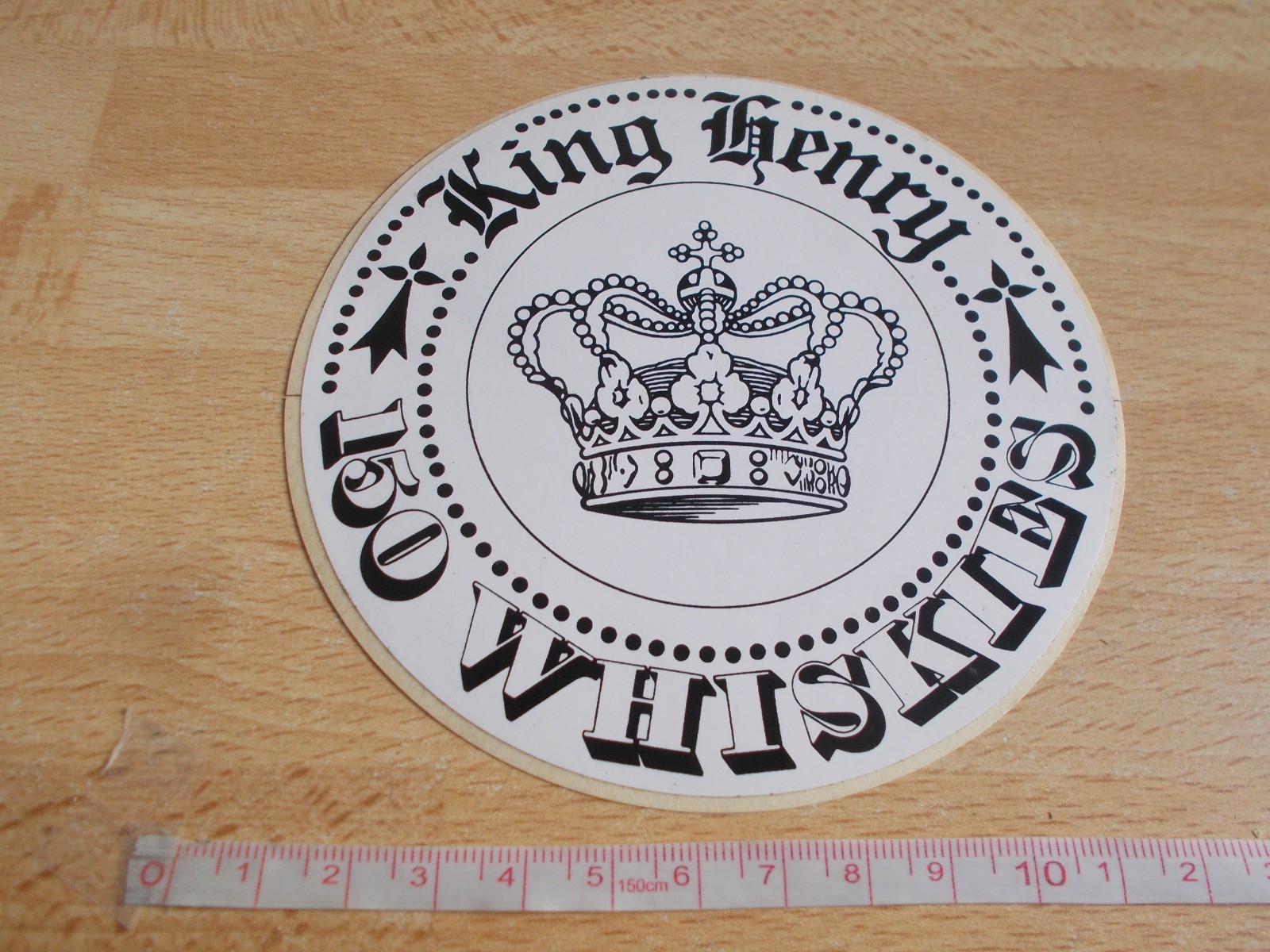 Sticker BAR King Henry – Paris – 150 Whiskeys