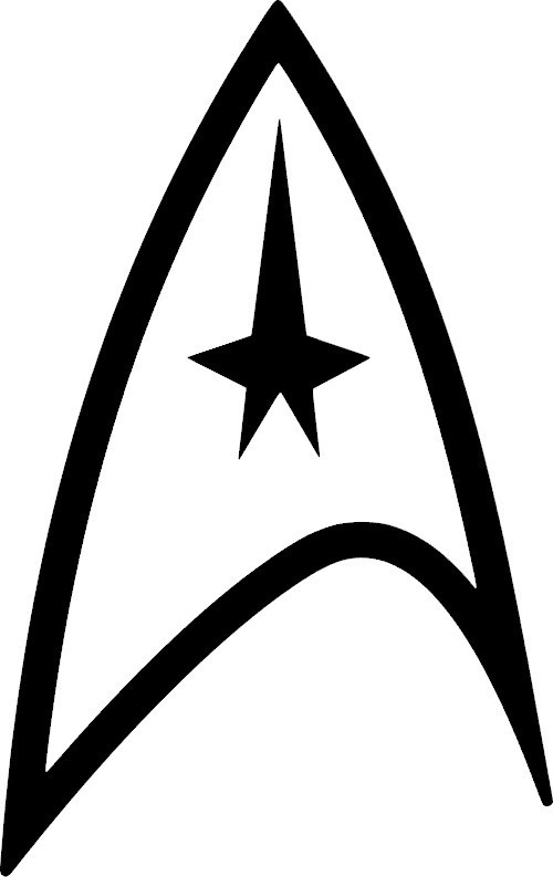2 STAR TREK COMMUNICATOR Decals 4″x2.5″ car truck Sticker Choose color BOGO