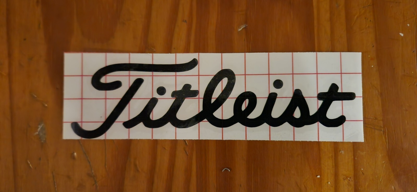 Titlelist Vinyl Decal