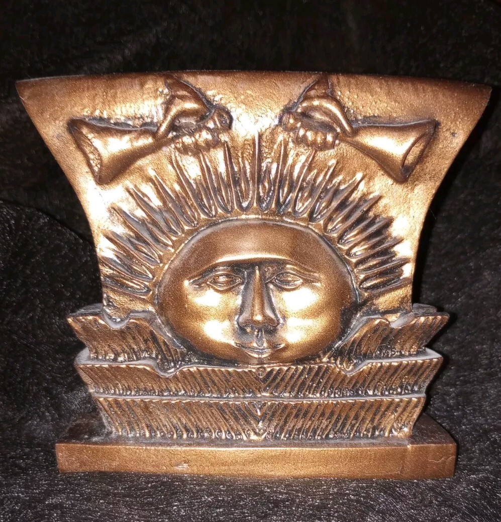 4.5″ Statue Nauvoo Temple Sunstone Marble Or Bronze color.
