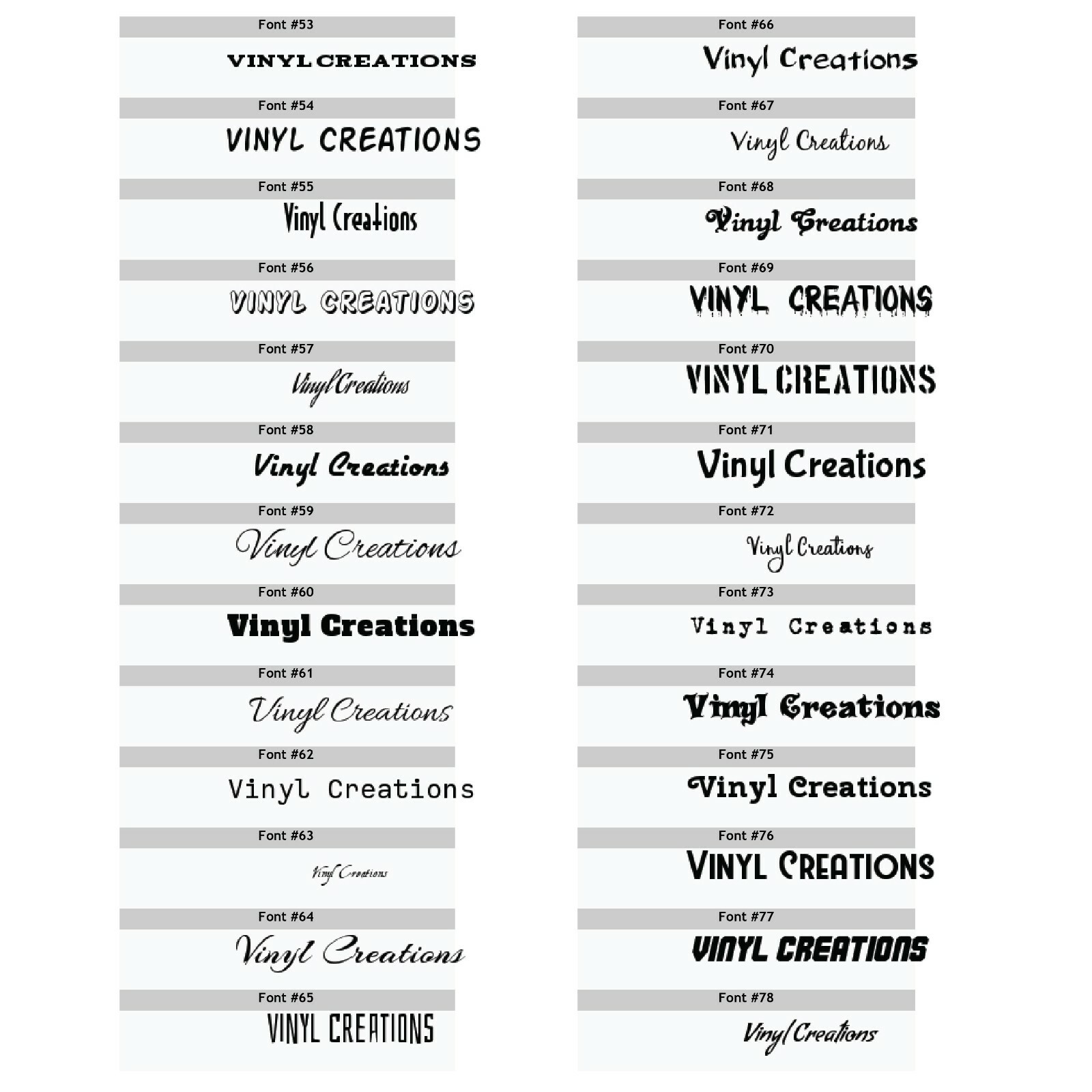 Custom Decal Vinyl Text -Lettering Monogram Name Craft Art Design