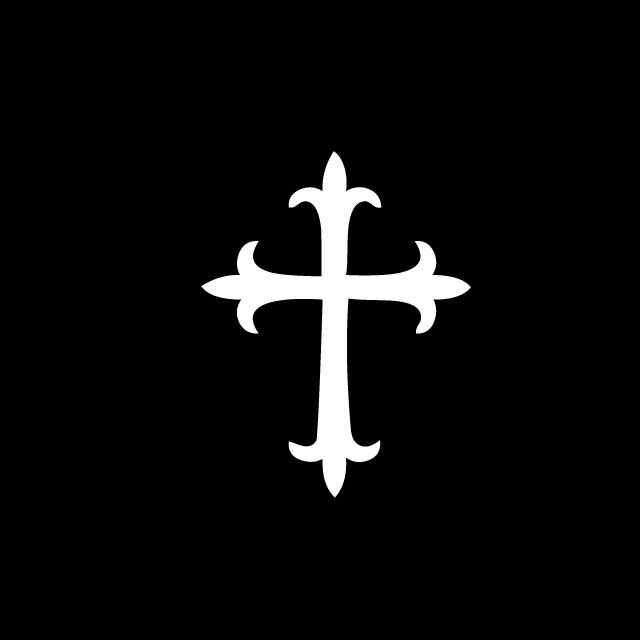 CHRISTIAN CROSS Solid Vinyl Decal Sticker – FREE USA SHIPPING