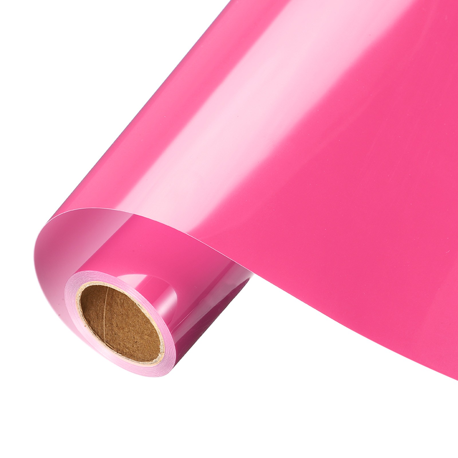 Fluorescent Pink Permanent Vinyl, 12 Inch x 8ft Vinyl Roll
