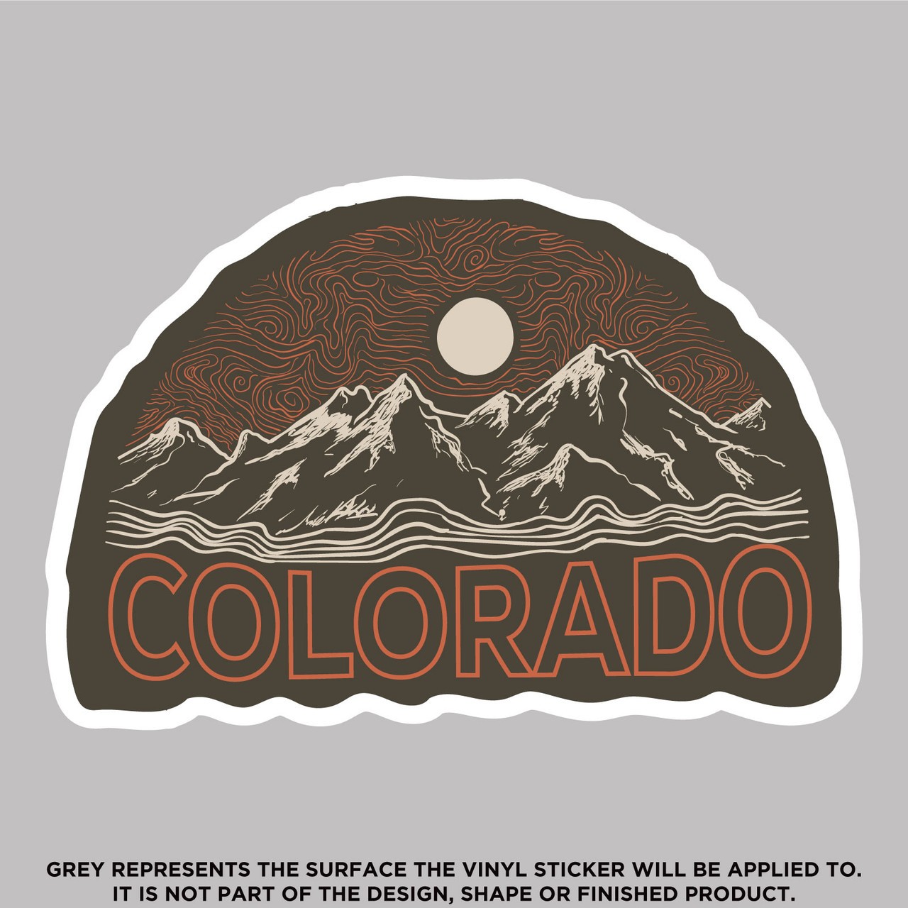 Brown Colorado Mountains