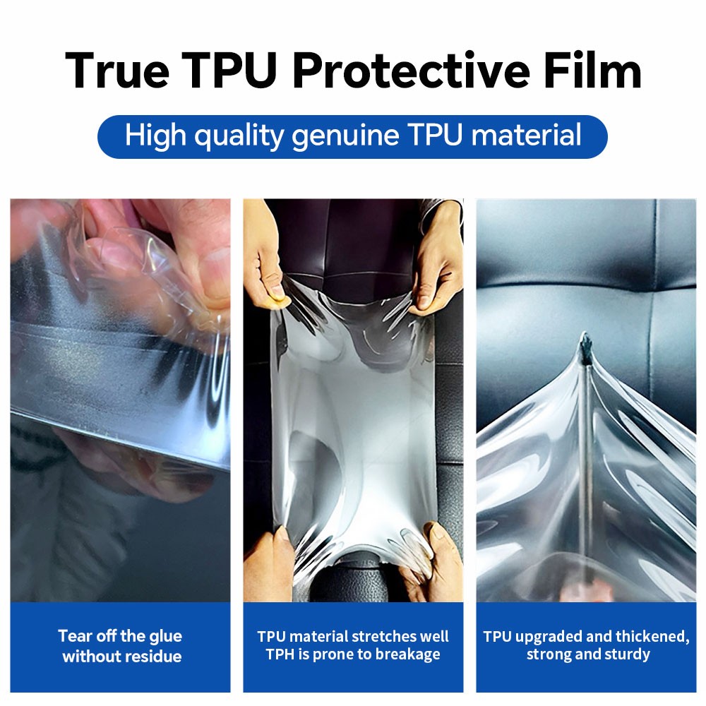 2025 Tesla Model Y Juniper Headlights Precut PPF Kit Clear Paint Protection Film