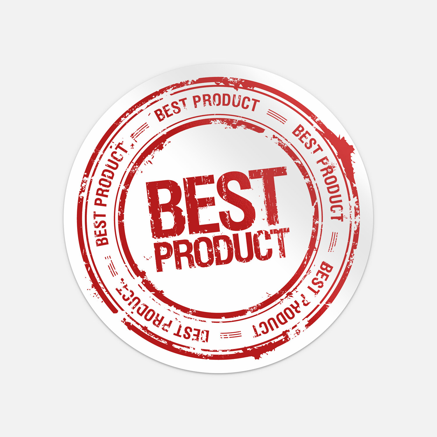 Best Product Food Grunge Stamp Vinyl Sticker Decal