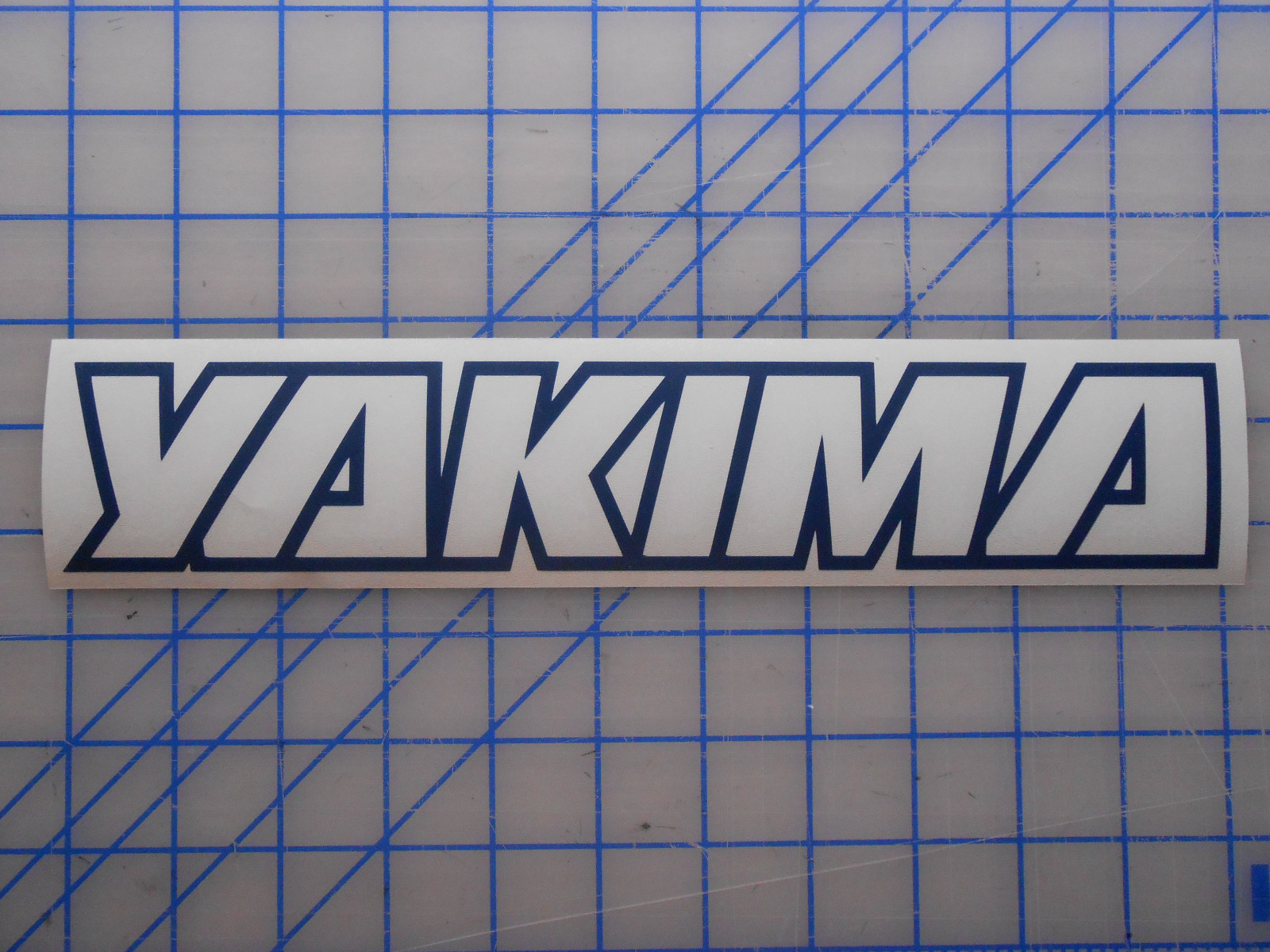 Yakima Decal Sticker 12″ 15″ 19″ 23″ Roof Rack Load Bar Bike Fairing Tower