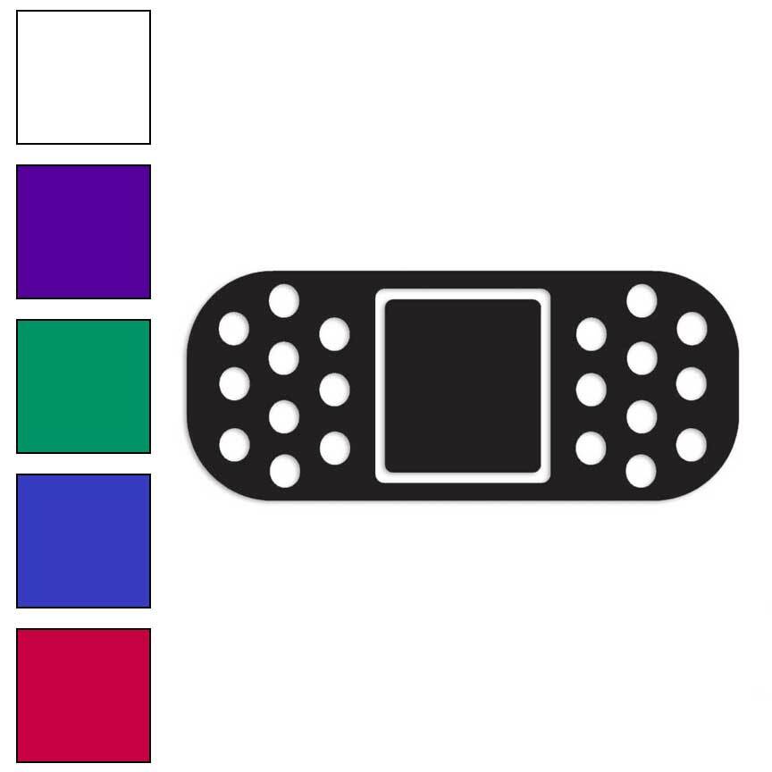 Car Bandage, Vinyl Decal Sticker, Multiple Colors & Sizes #83