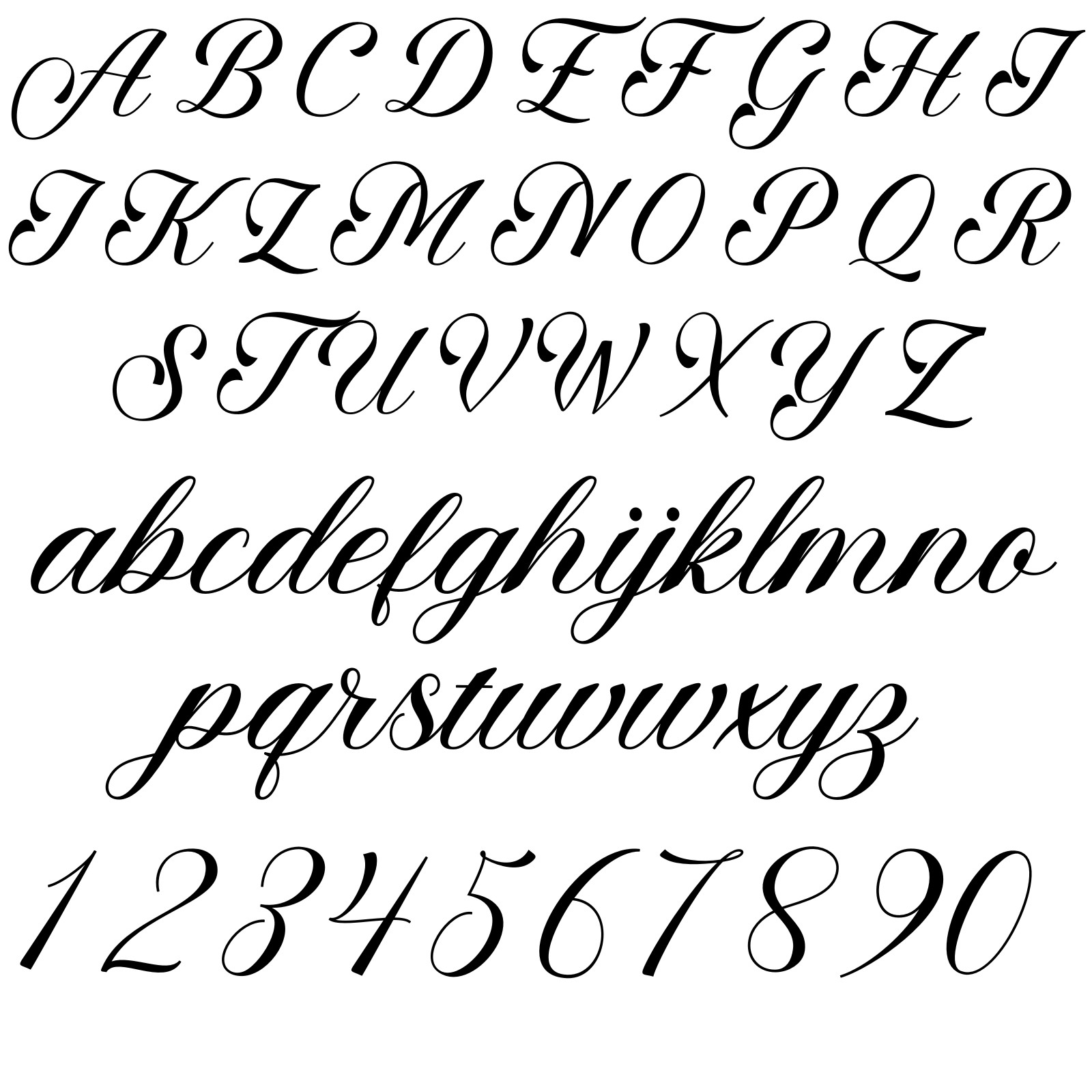 Custom Personalised Name/Word Cut-Vinyl Decal Sticker Fancy Script Font Styles