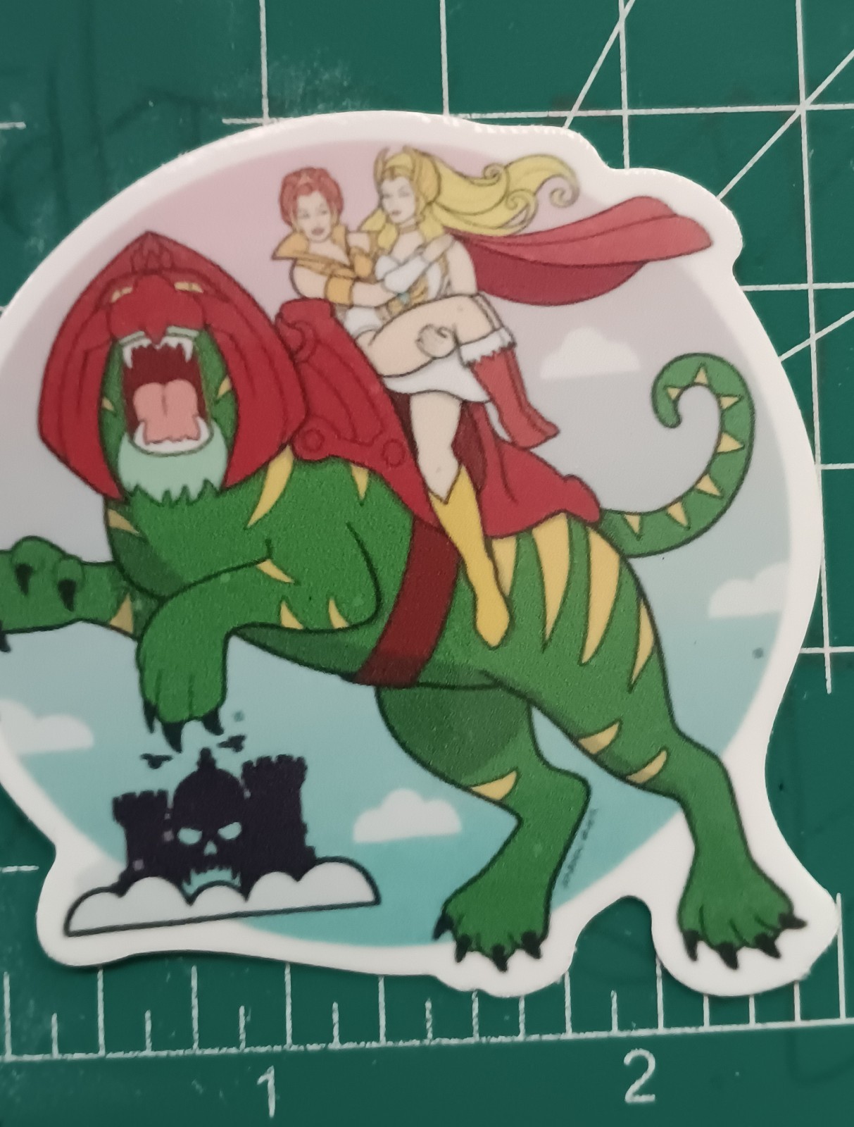 SHERA X VYNIL DIE-CUT STICKER X