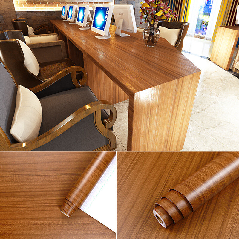 3M Wood Grain Self-Adhesive Wall Sticker Removable Wallpaper Furnitur Protection