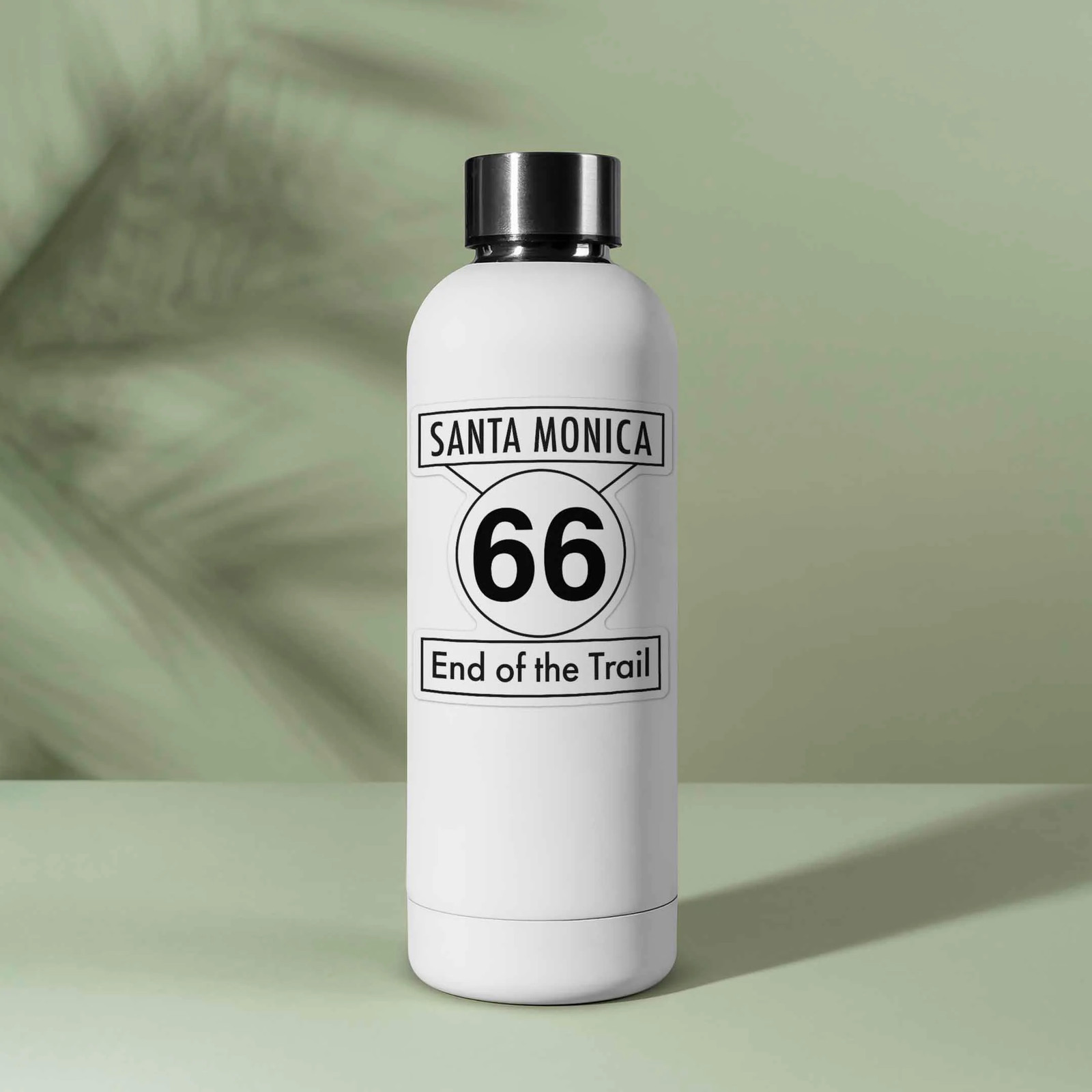 Santa Monica End of Route 66 Sticker – Southern California Decal