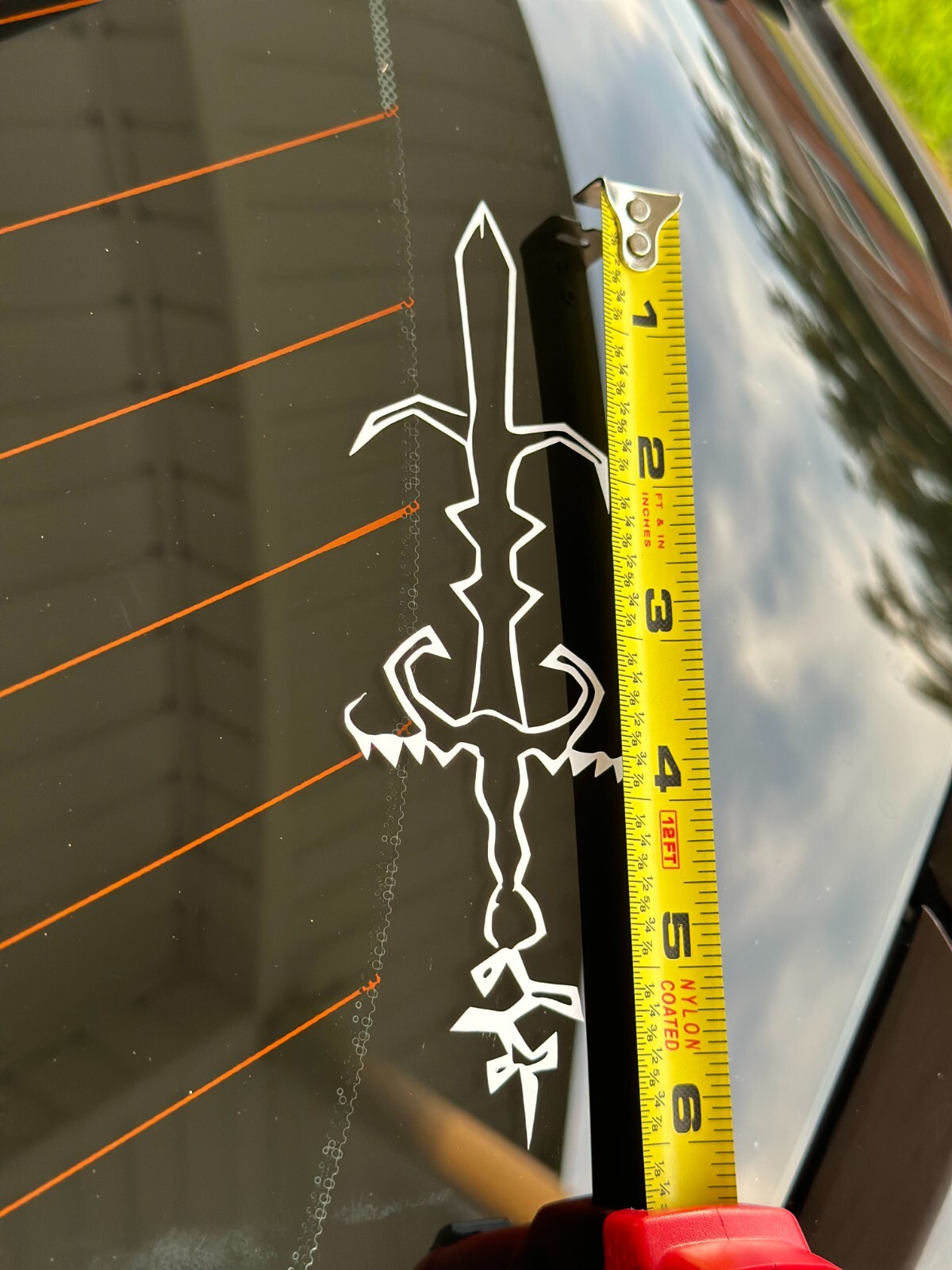 Bandos Godsword Vinyl Decal – Old School Runescape 2.5″x6″