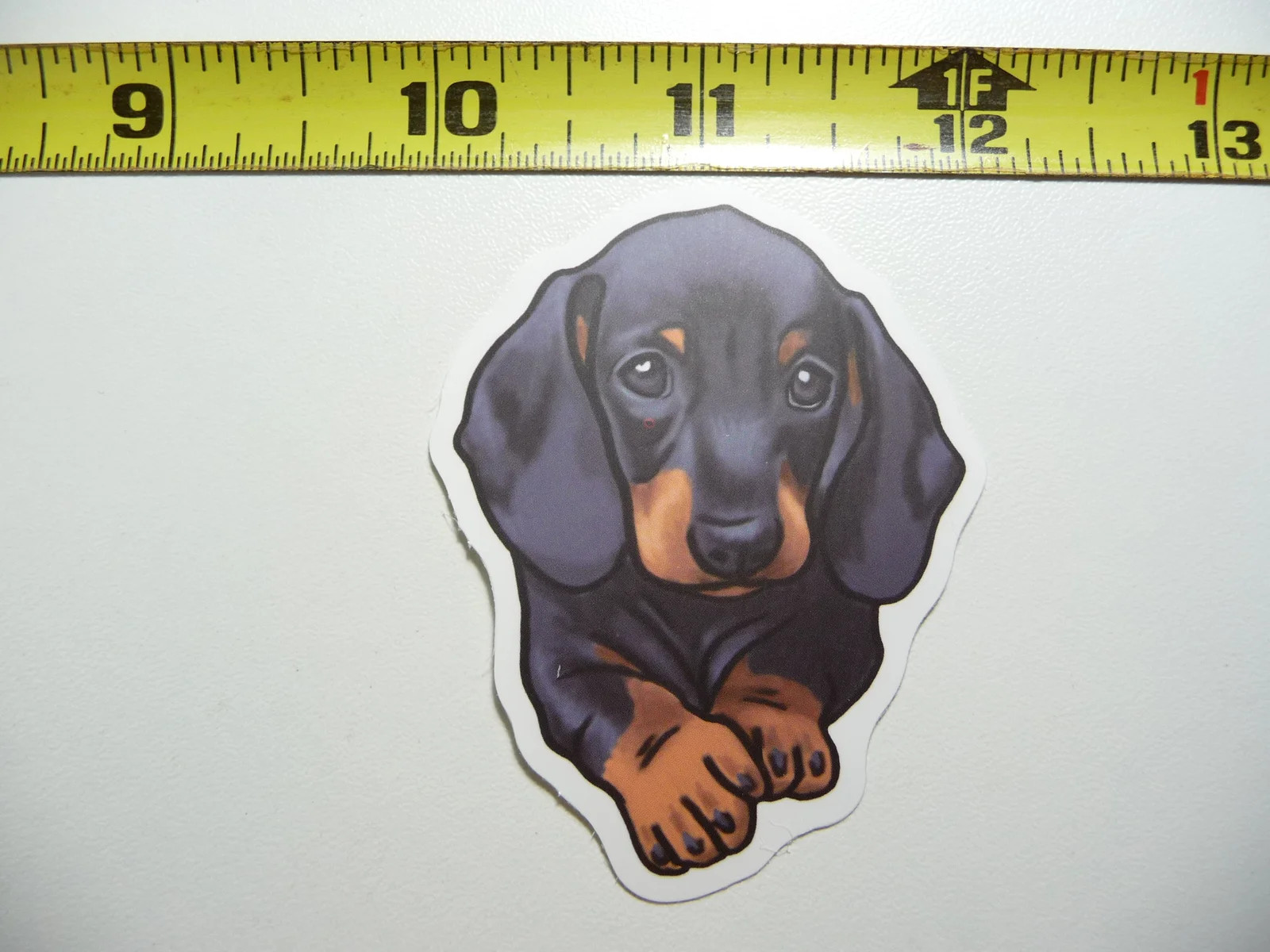 DACHSHUND PRECIOUS PUPPY SMALL STICKER DECAL DOG PET DOXIE WIENER LOVE LOVER