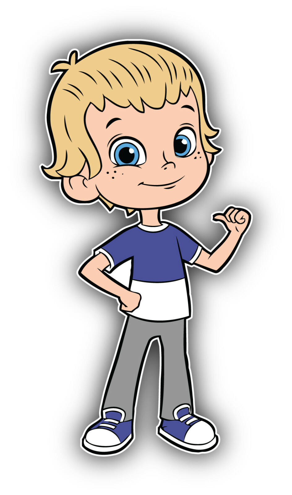 Rusty Rivets Cartoon Liam Sticker Bumper Decal – »SIZES»