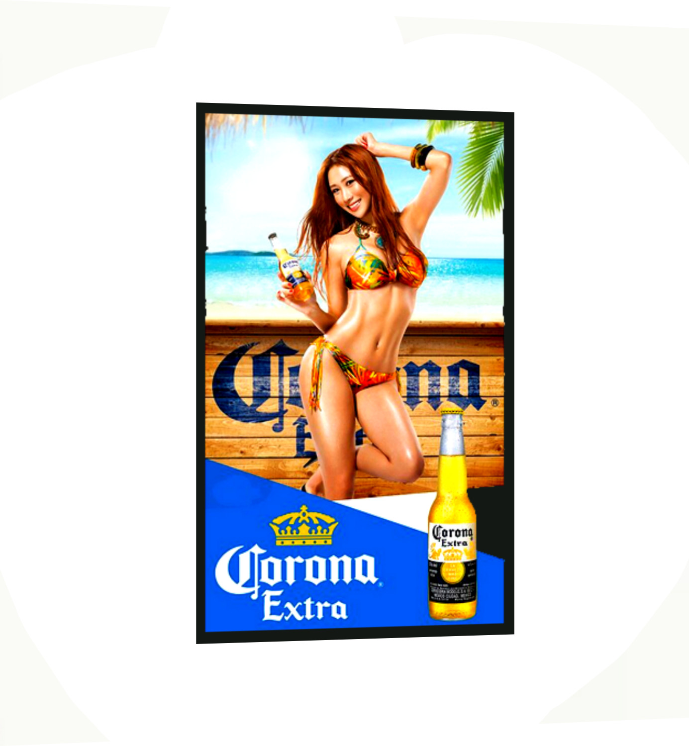 Corona Light Sticker Decal Sign Vintage Replica Drink Beer