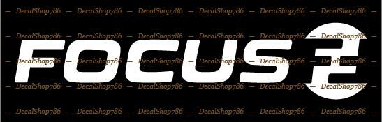 Focus Bikes – Outdoor Sports – Bicycles – Vinyl Die-Cut Peel N’ Stick Decals