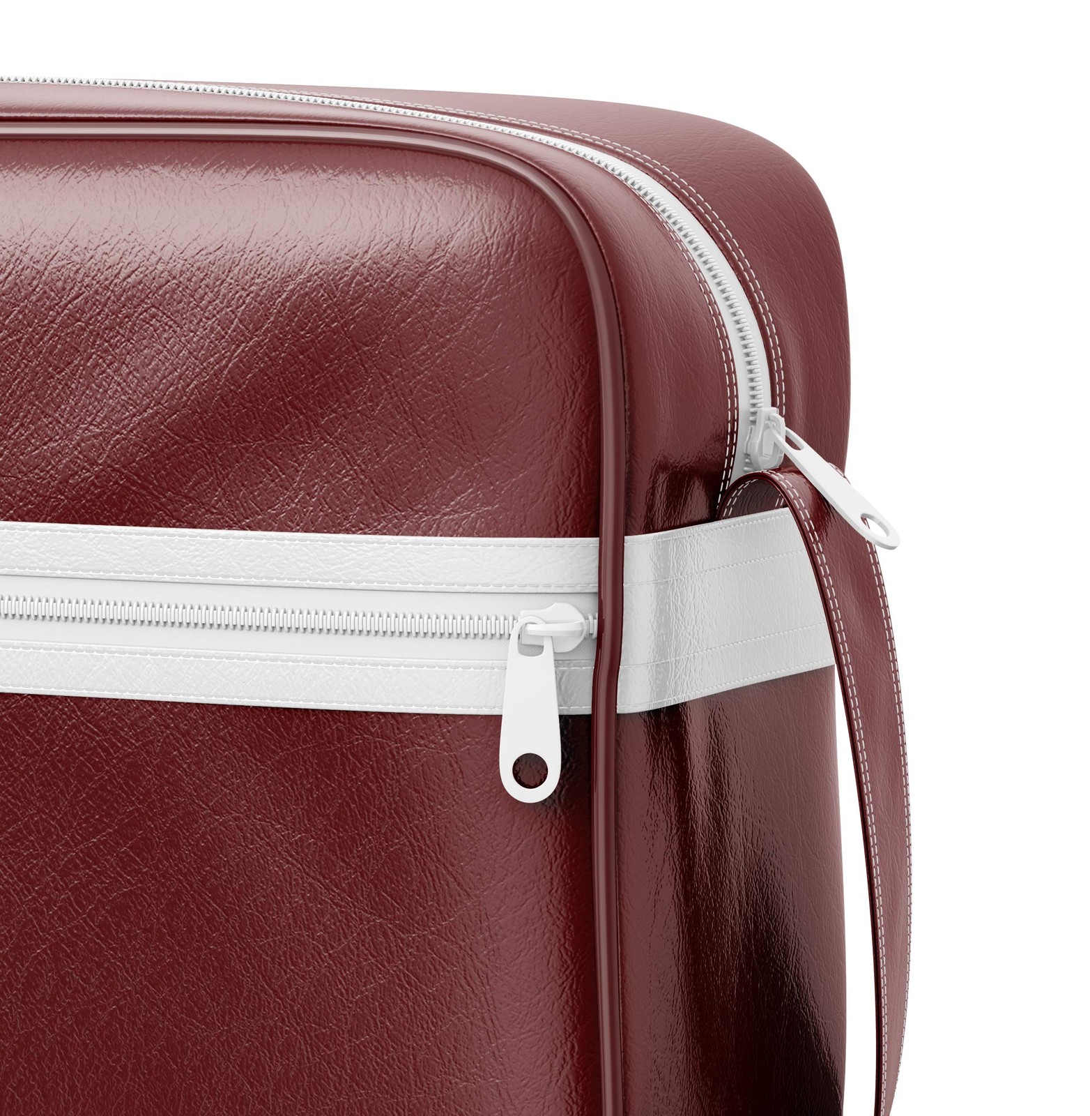 VViViD Burgundy Weatherproof Faux Leather Finish Marine Vinyl Fabric (10ft x