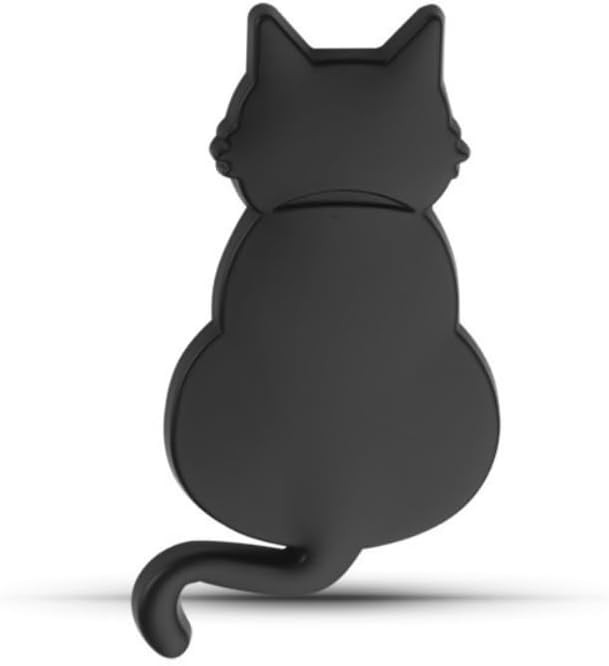Stylish Durable Dustproof Self-Adhesive Easy-To-Install 3D Metal Cat Car Sticker