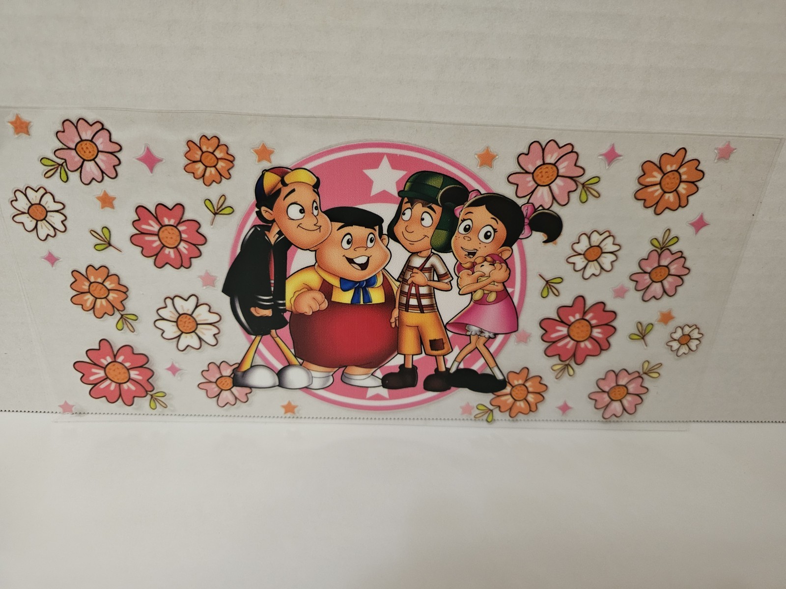 El Chavo Del Ocho Assorted Cup Wrap Transfer Decals
