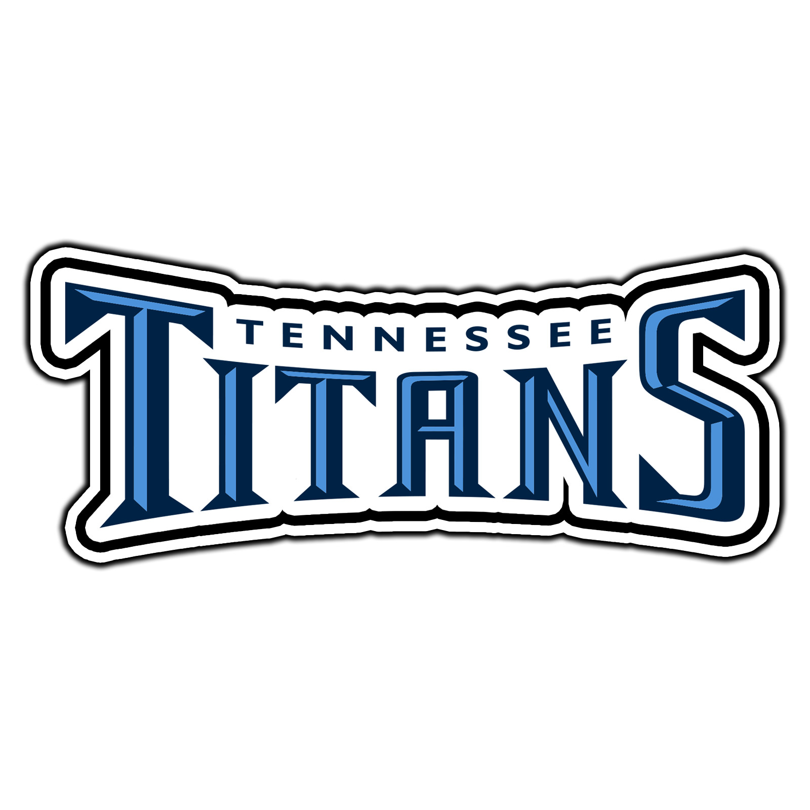 Tennessee Titans Logo #8 Football Sticker Waterproof Vinyl Decal Die-Cut Car