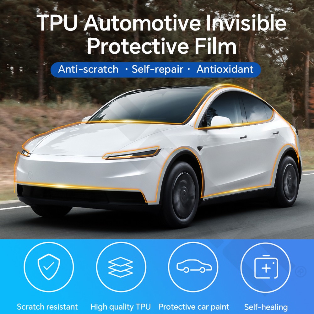For Tesla Model Y Standard 2026 Precut Paint Protection Film Clear TPU PPF Kit