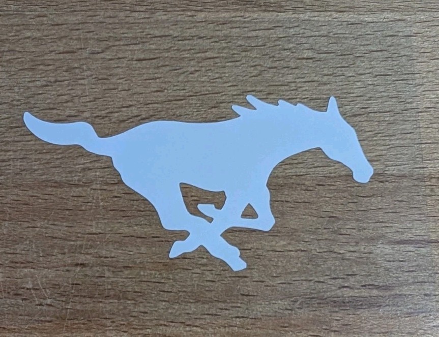 SMU Mustangs vinyl decal