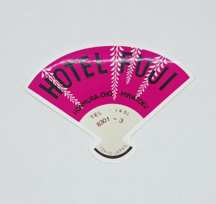 Hotel Fuji Sticker Japan Fan Art Decal Vinyl Travel Souvenirs Tc6