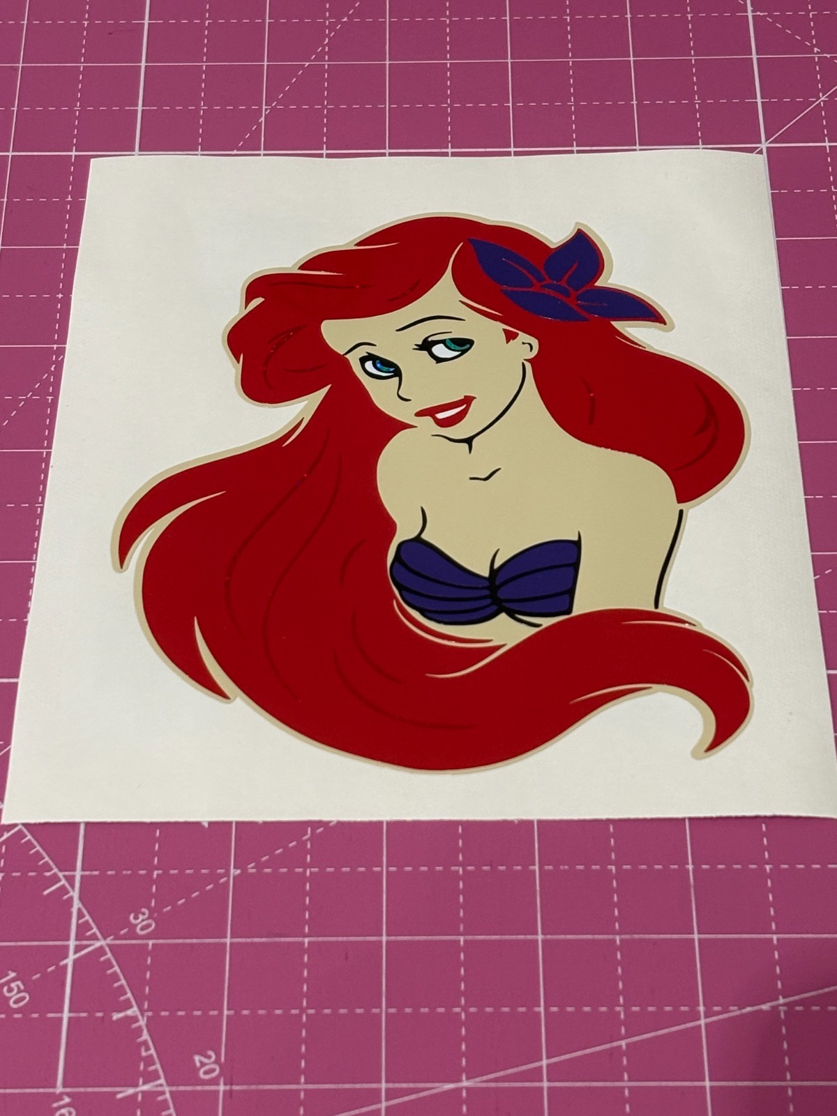 Ariel from little mermaid Decal sticker