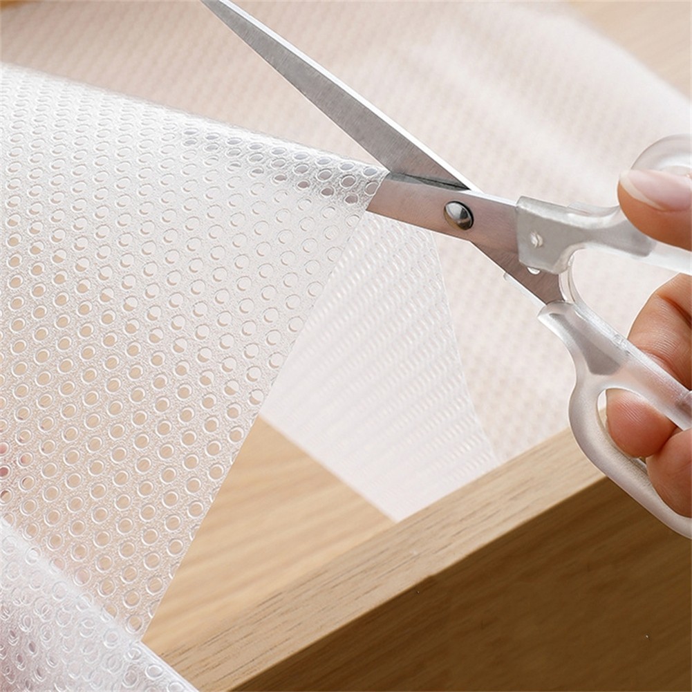 50x150cm Kitchen Transparent Sticker Cupboard Drawer Waterproof Dustproof Mat
