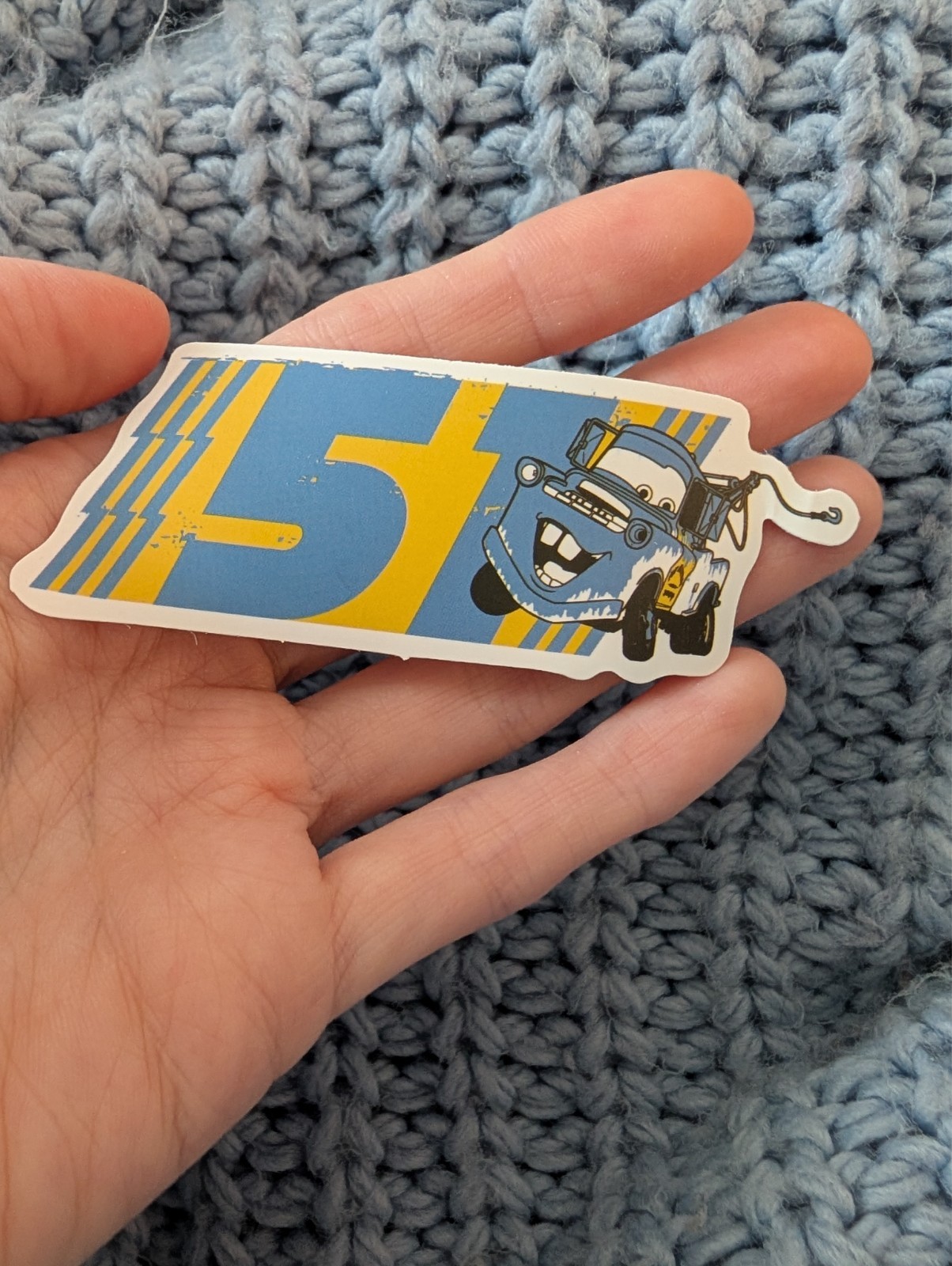 Cars, Pixar, Sticker, Disney, Lightning McQueen, Mater, Sally, Doc Hudson
