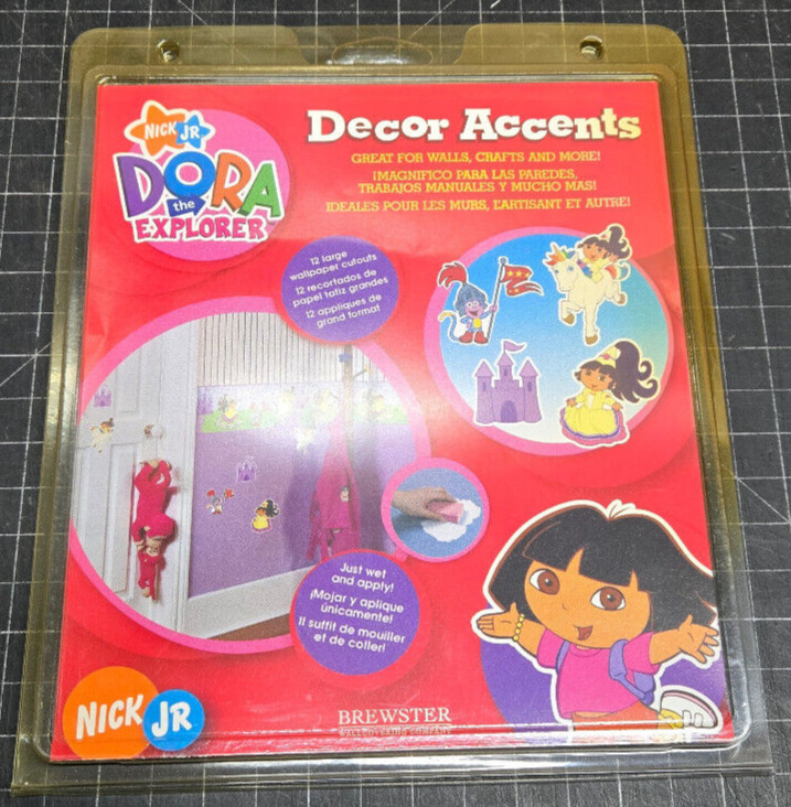 Dora The Explorer Wall Sticker Decal Nickelodeon Kids Bedroom Nick JR LK67197