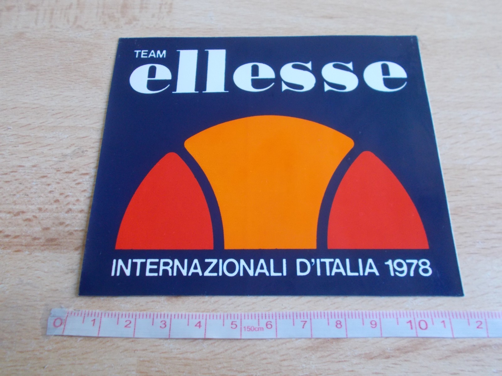 Sticker Tennis – Team Ellesse – International D’Italia 1978