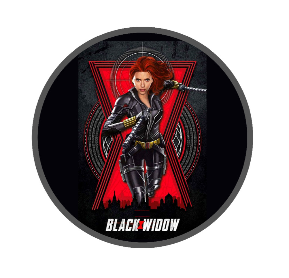 Avengers (Black Widow) – 4″ Handmade Vinyl Decal Vehicle Cooler Laptop Decor 262
